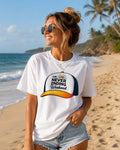 Never Ending Weekend Baseball Cap Graphic Short Sleeve T-Shirt